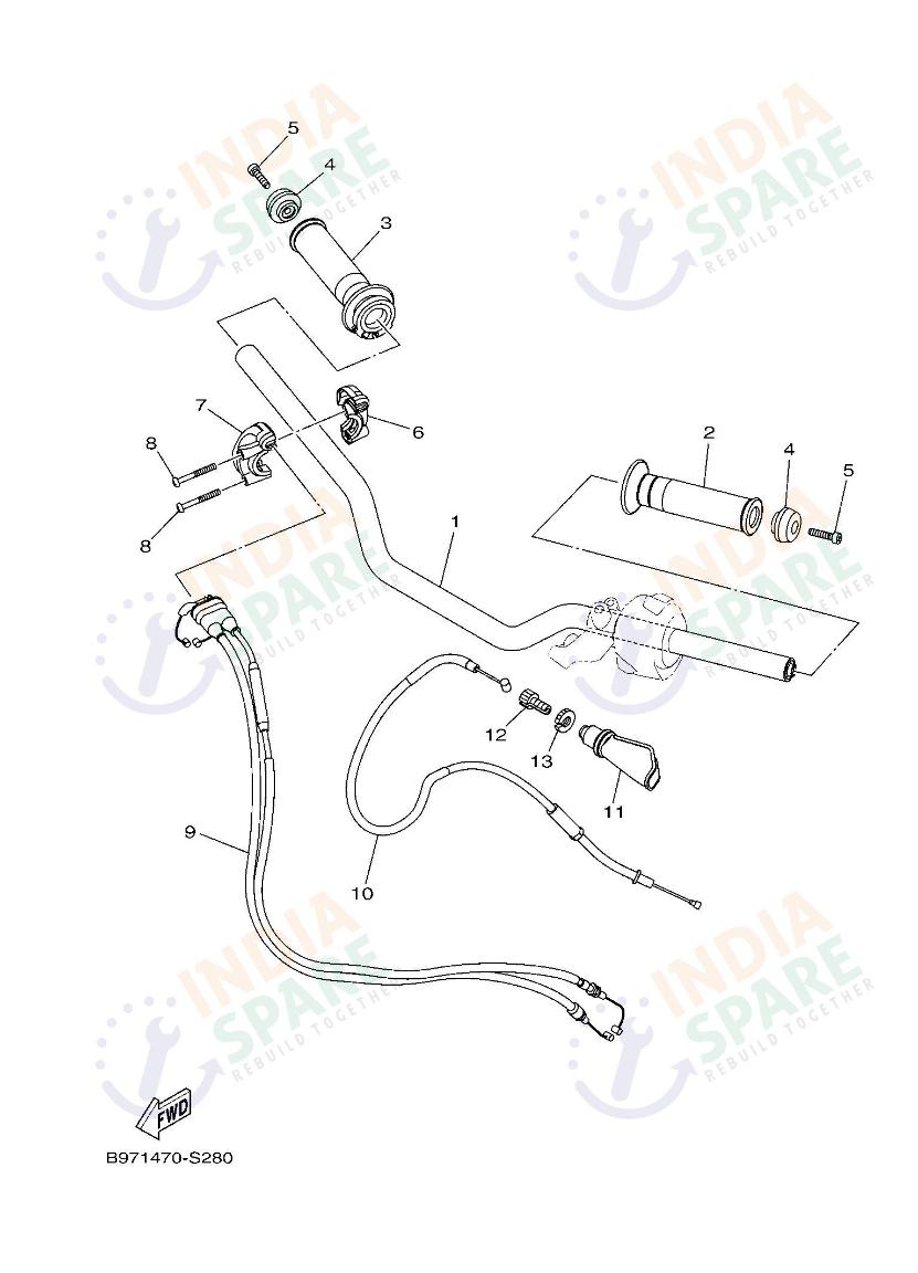 STEERING HANDLE & CABLE